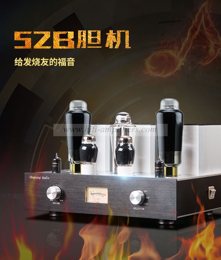 Shuguang B Single Ended B Class A Hifi Tube Amplifer Shuguang