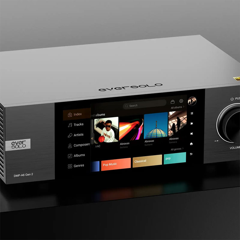 Eversolo DMP-A6 Gen2 High-Fidelity Music Streamer and Streaming MQA Full Decode DAC