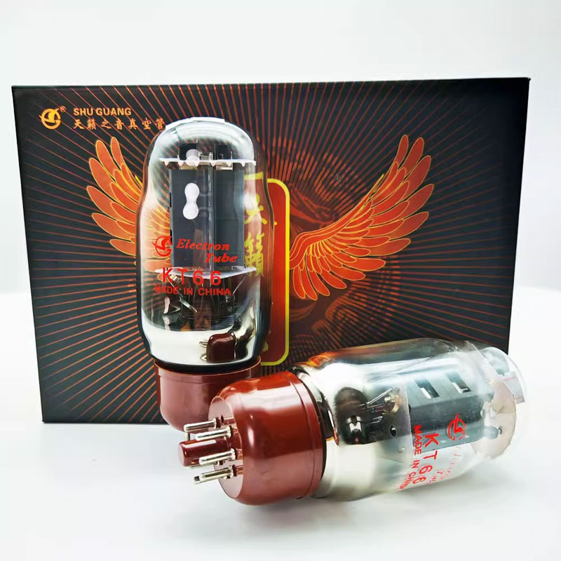 Shuguang Nature Sound KT66 vacuum tube Best Matched Pair Replace P3P/6L6