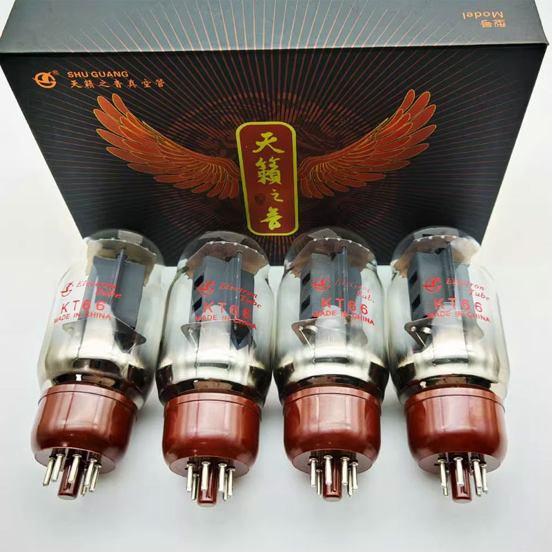 Shuguang Nature Sound KT66 vacuum tube Best Matched Pair Replace P3P/6L6