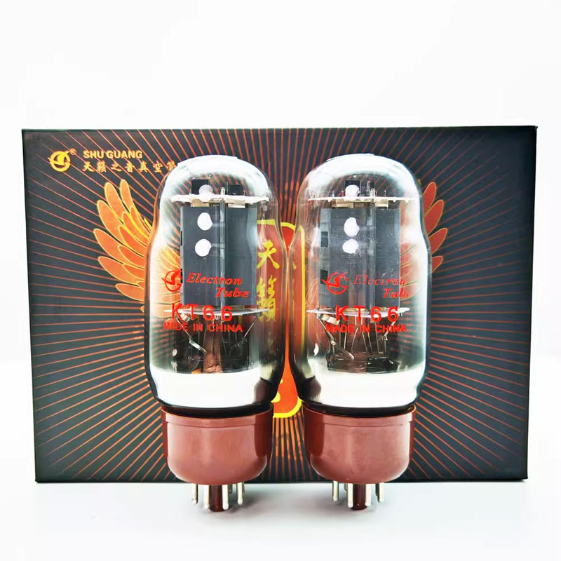 Shuguang Nature Sound KT66 vacuum tube Best Matched Pair Replace P3P/6L6