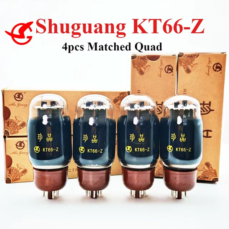 Shuguang Treasure KT66-Z Electron tubes Best Matched Pair Replace 6L6G/6P3P Brand New 2024