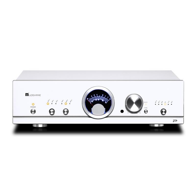 MUZISHARE R90 Preamplifier Power Amplifier tube Preamplifier Frequency Adjust MM/MC & Balance Input