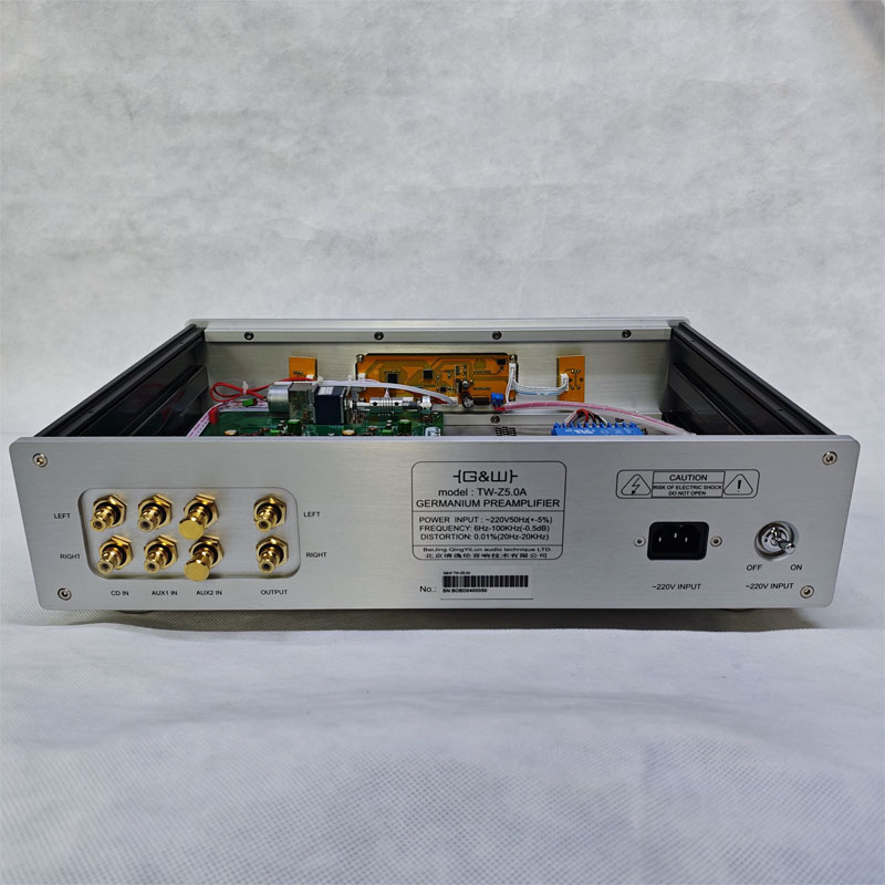 G&W TW-Z5.0A Germanium tube Preamplifier Reference Circuit HIFI Germanium preamplifier