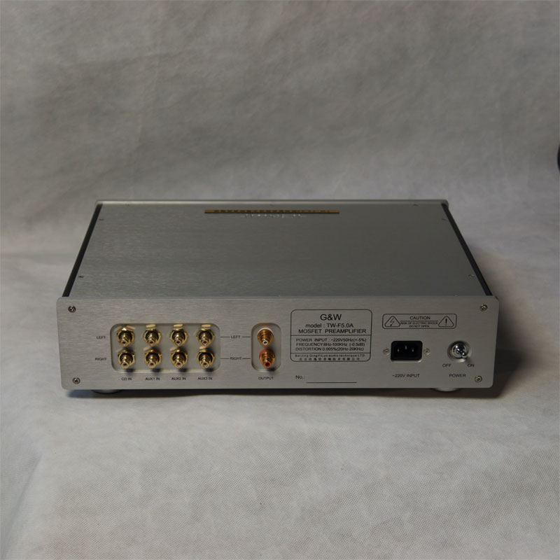 G&W TW-F5.0A HIFI tube Preamplifier Refer to Famous Preamplifier Circuit