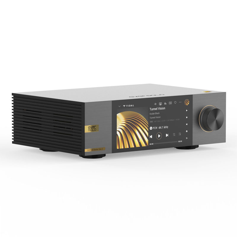 Eversolo DMP-A6 Gen2 and Master Edition Gen2 Desktop DAC and Music Streamers Network Player Black