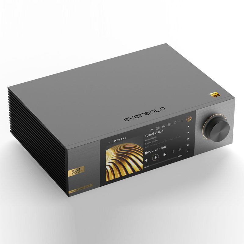 Eversolo DMP-A6 Gen2 and Master Edition Gen2 Desktop DAC and Music Streamers Network Player Black