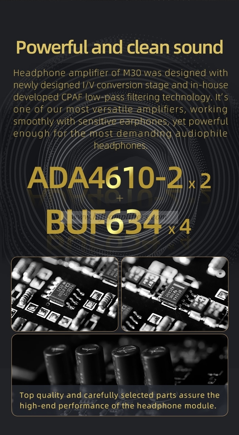 Shanling M30 AK4497EQ*2 Wireless Modular Hi-Fi Desktop Streaming Hi-Res Audio Player DSD512 32Bit/768KHz
