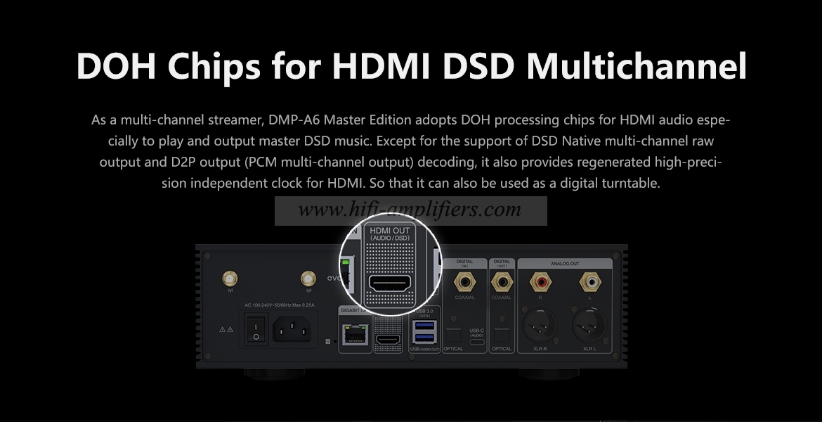 EverSolo DMP-A6 Master Edition Desktop DAC and Streamer