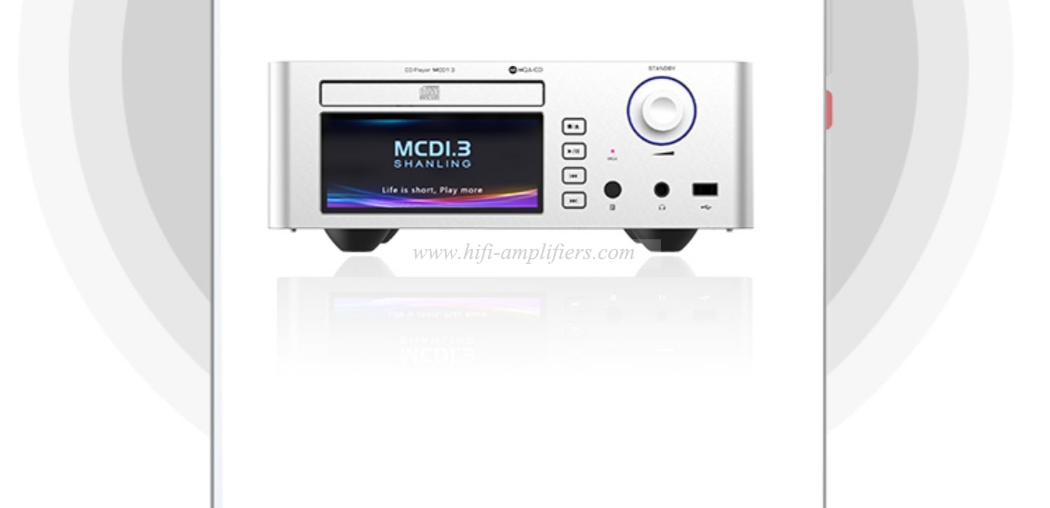 Shanling MCD1.3 Multifunctional CD Player MQA-CD Headphone Amplifier AK4499EX DAC  XMUS UX316 USB Input