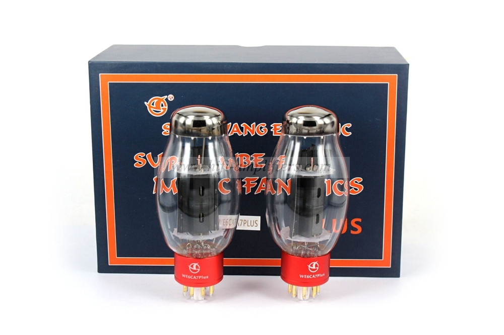 Shuguang WE6CA7 PLUS Hi-end Vacuum Tube Electronic value Matched Pair Replace EL34/6L6GC/KT66