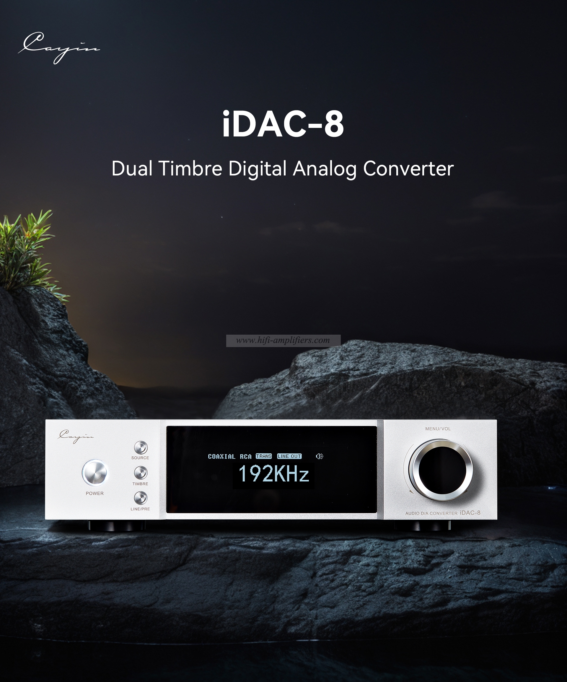 Cayin IDAC-8 Dual Timbre Digital Analog Converter