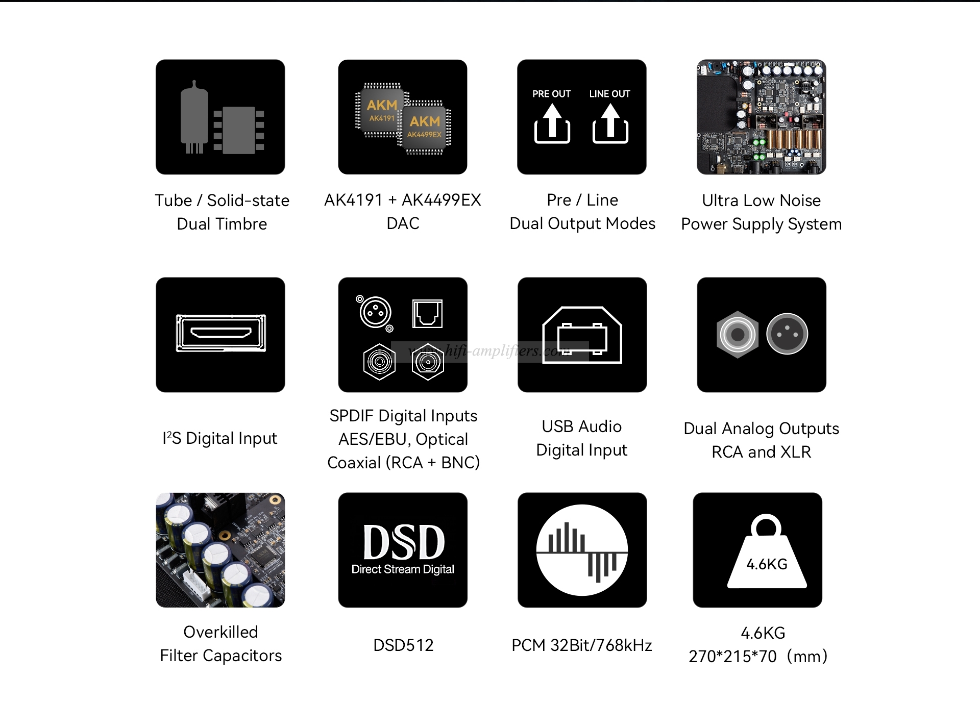 Cayin IDAC-8 Dual Timbre Digital Analog Converter