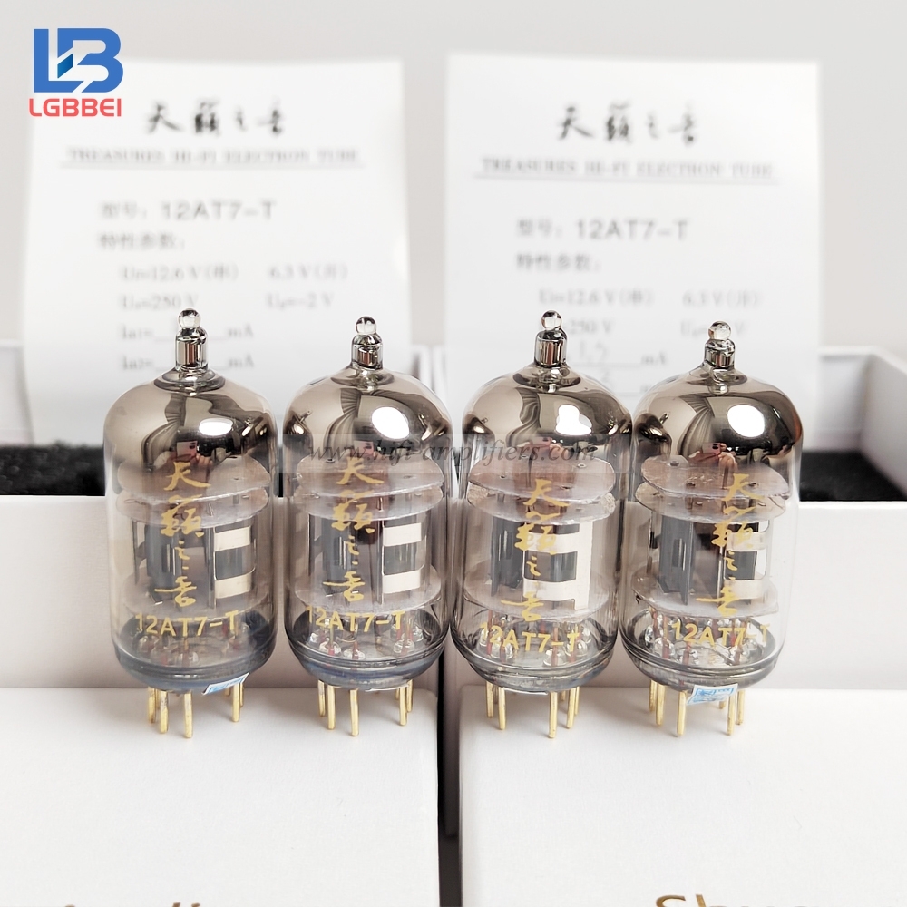 Shuguang 12AX7-T Vacuum Tube Repalce 12AX7/ECC83 Electronic Tube Matched Quad(4)