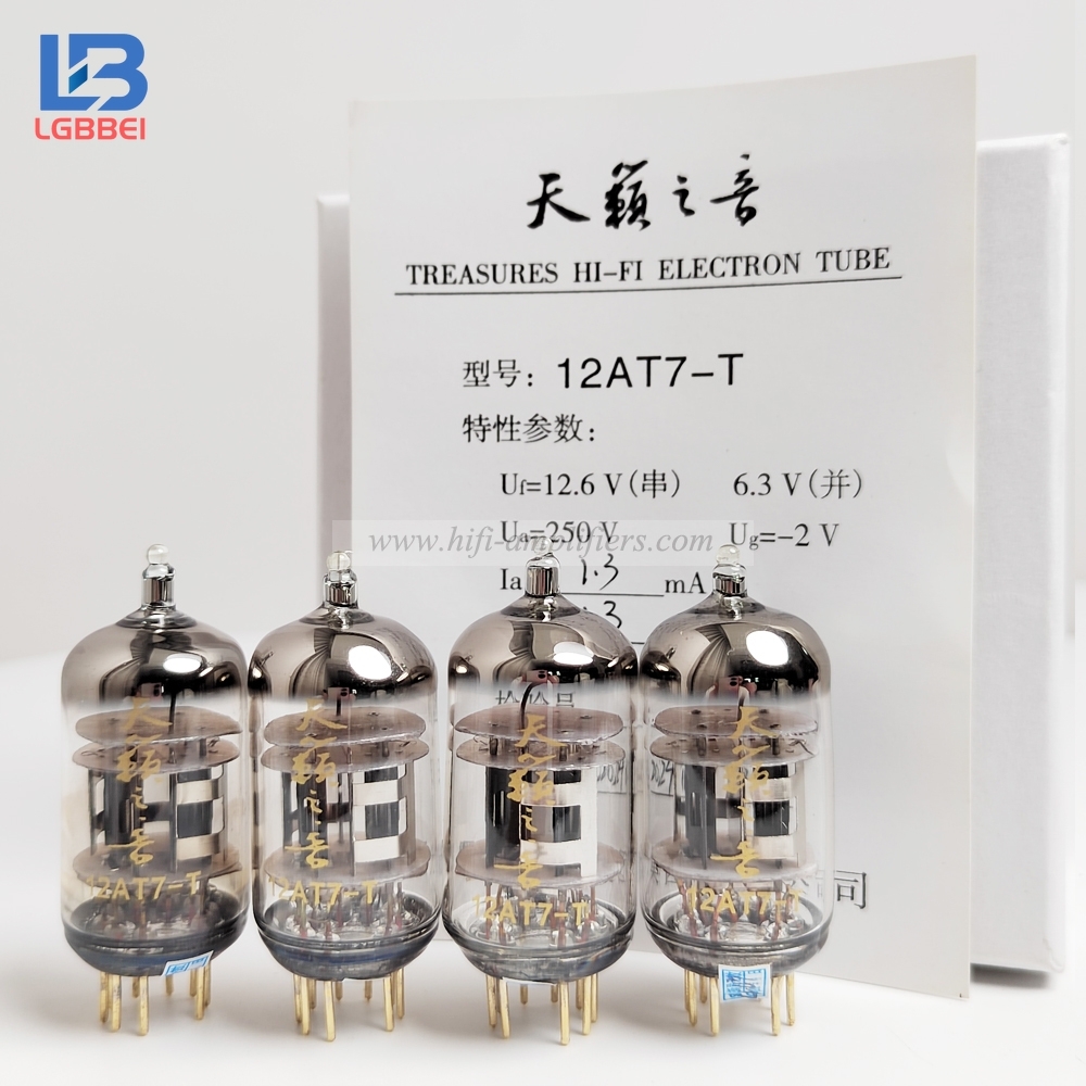 Shuguang 12AX7-T Vacuum Tube Repalce 12AX7/ECC83 Electronic Tube Matched Quad(4)