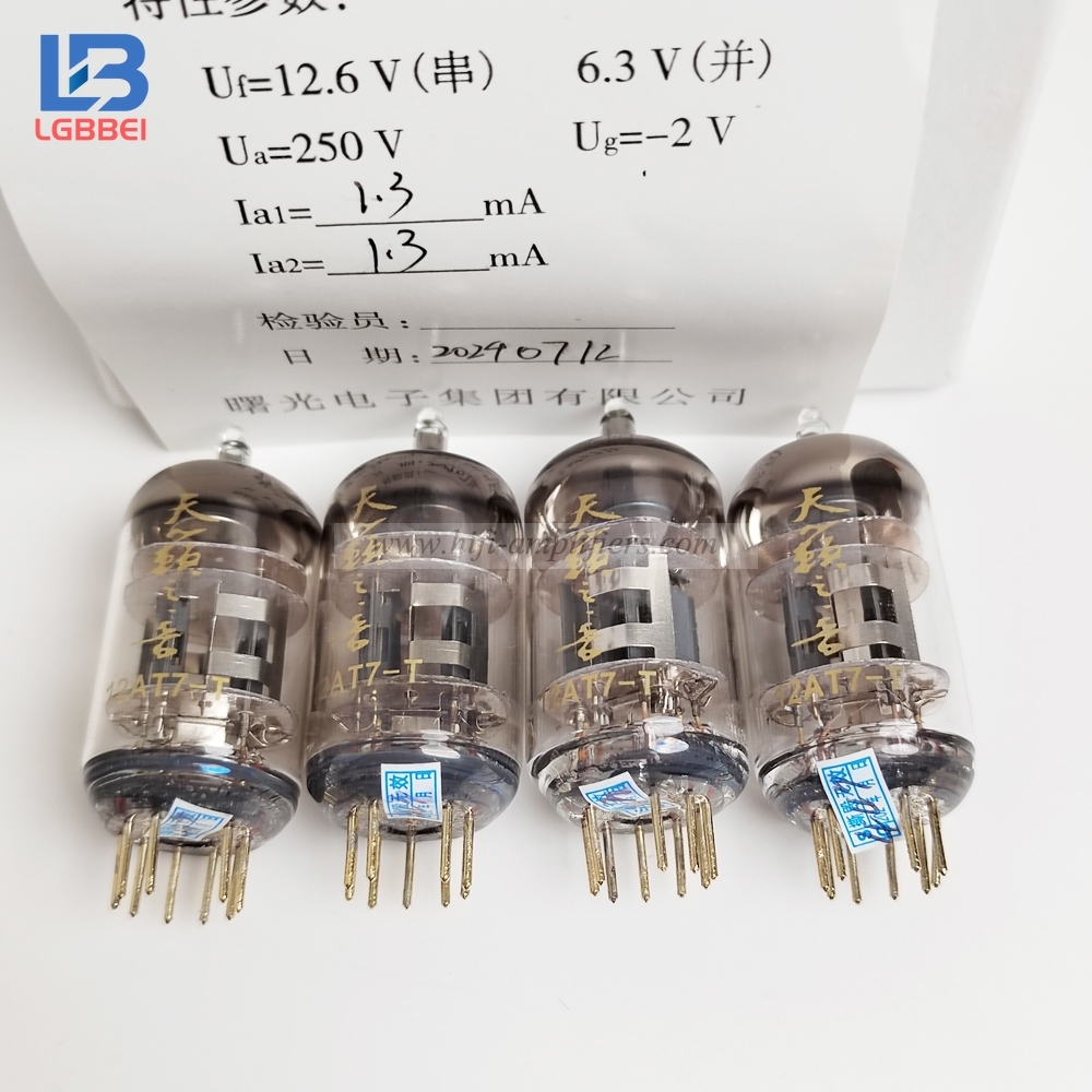 Shuguang 12AX7-T Vacuum Tube Repalce 12AX7/ECC83 Electronic Tube Matched Quad(4)