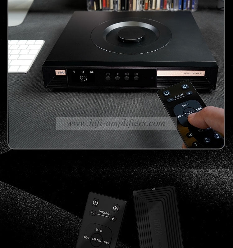 SMSL VMV T2 Hi-Res CD Player Digital Media Center MQA DSD512 Bluetooth5.1 DSD512 LDAC