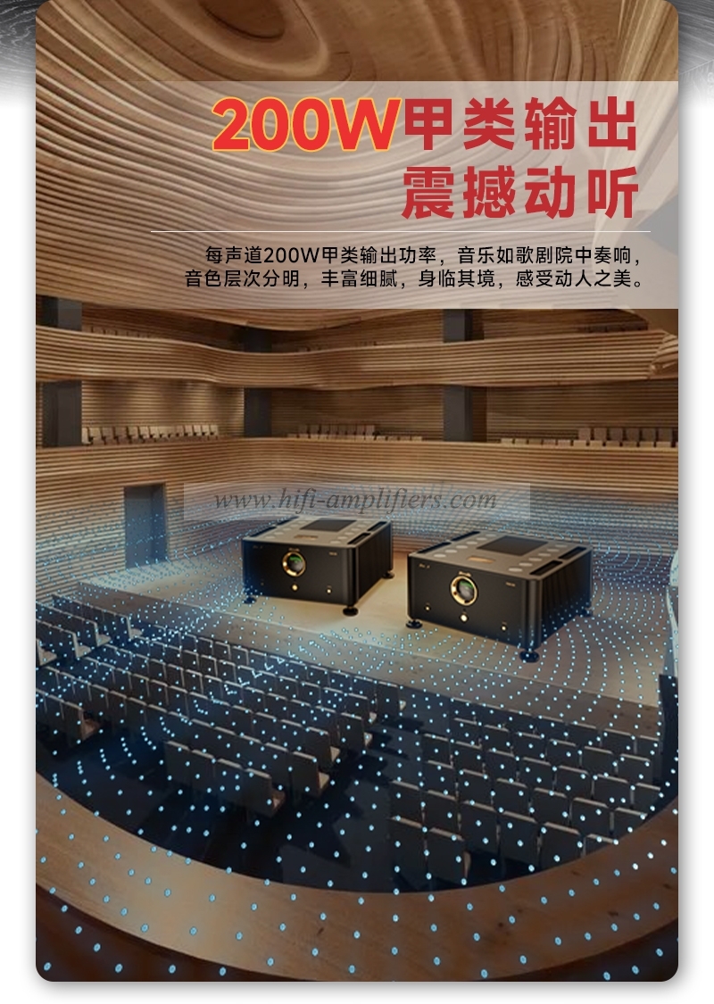 Shengya PSM-338 HI-end Mono Full Balanced Gallstone Hybrid Class A Power Amplifier