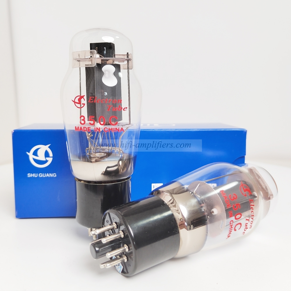 SHUGUANG 350C Vacuum Tube Valve Replace KT66 6P3P EL34B WE300B Electronic tubes Matched Quad