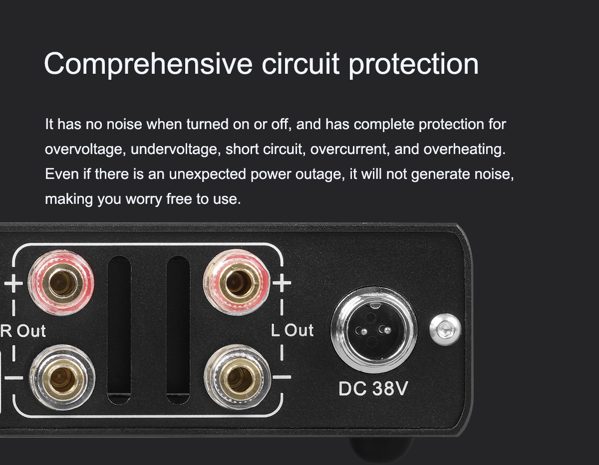 TOPPING PA5 II Series PA5 II Plus Destop Amplifier Fully Balanced Power Amplifier with TRS/RCA Input