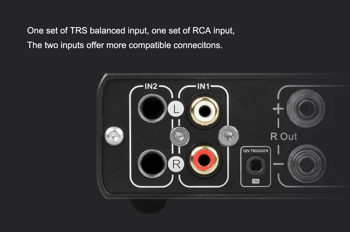 TOPPING PA5 II Series PA5 II Plus Destop Amplifier Fully Balanced Power Amplifier with TRS/RCA Input