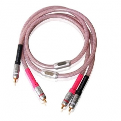 SoundRight SF-Silver RCA Interconnect Cable Pair 1m