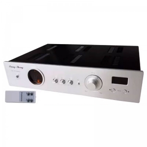 XiangSheng 728A HiFi Vakuum 12AT7/12AU7 Röhrenvorverstärker Stereo HiFi Vorverstärker Audioprozessor Remote Version