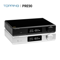 TOPPING Pre90 프리앰프 및 Ext90 입력 확장기 고해상도 오디오 초고속 NFCA 모듈 AMP RCA/XLR 출력 조합