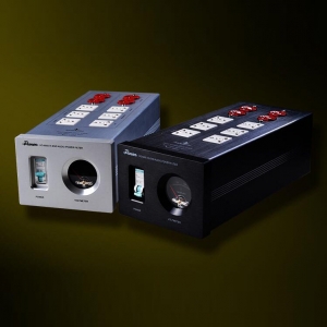 Bada HQ6800 HIFI Audiophile Power Filter Toma de corriente de planta y Cable de alimentación Audiophile Enchufe de EE. UU.