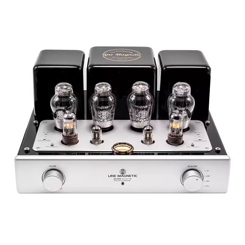 Line Magnetic LM-609IA HIFI 300B Tube Amplifier Single Ended Class A Integrated Amp 8W*2 - Click Image to Close