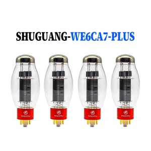 Shuguang WE6CA7 PLUS Hi-end Vacuum Tube Electronic value  Matched Quad(4 pieces) Replace EL34/6L6GC/KT66